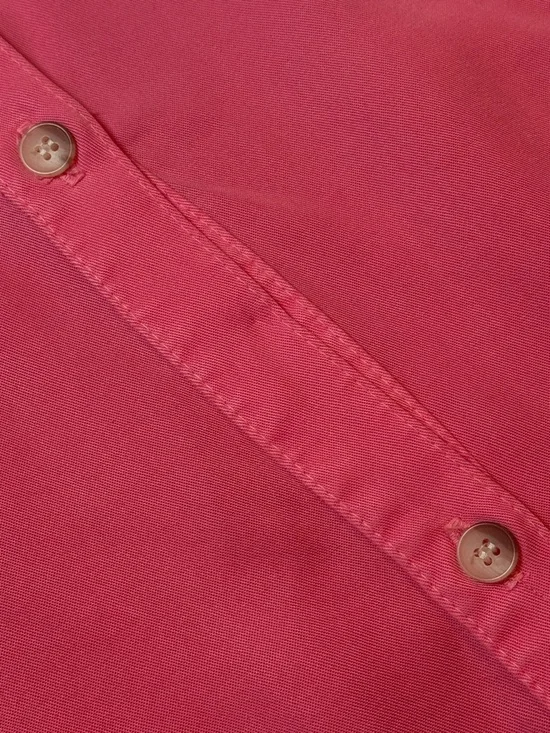 Maven West Pink Fringe Button Front Dress Sleeveless M - Picture 11 of 11